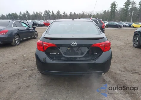 2017 Toyota Corolla Se из США, поврежденный, VIN 2T1BURHE2HC805842